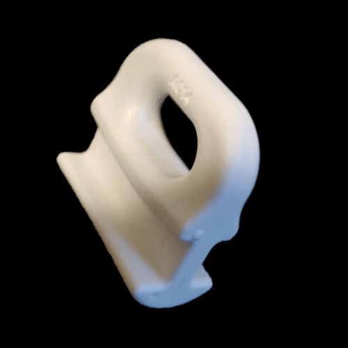 White Nylon Selden Style Mast Slide